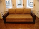 szövet-textilbőr kanapé egyedi méretben