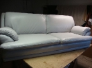 textilbőr fix kanapé részlegesen kijavítva